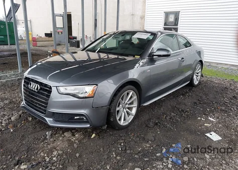 2016 Audi A5 2.0T Premium z USA, uszkodzony, nr VIN WAUM2AFR8GA025625